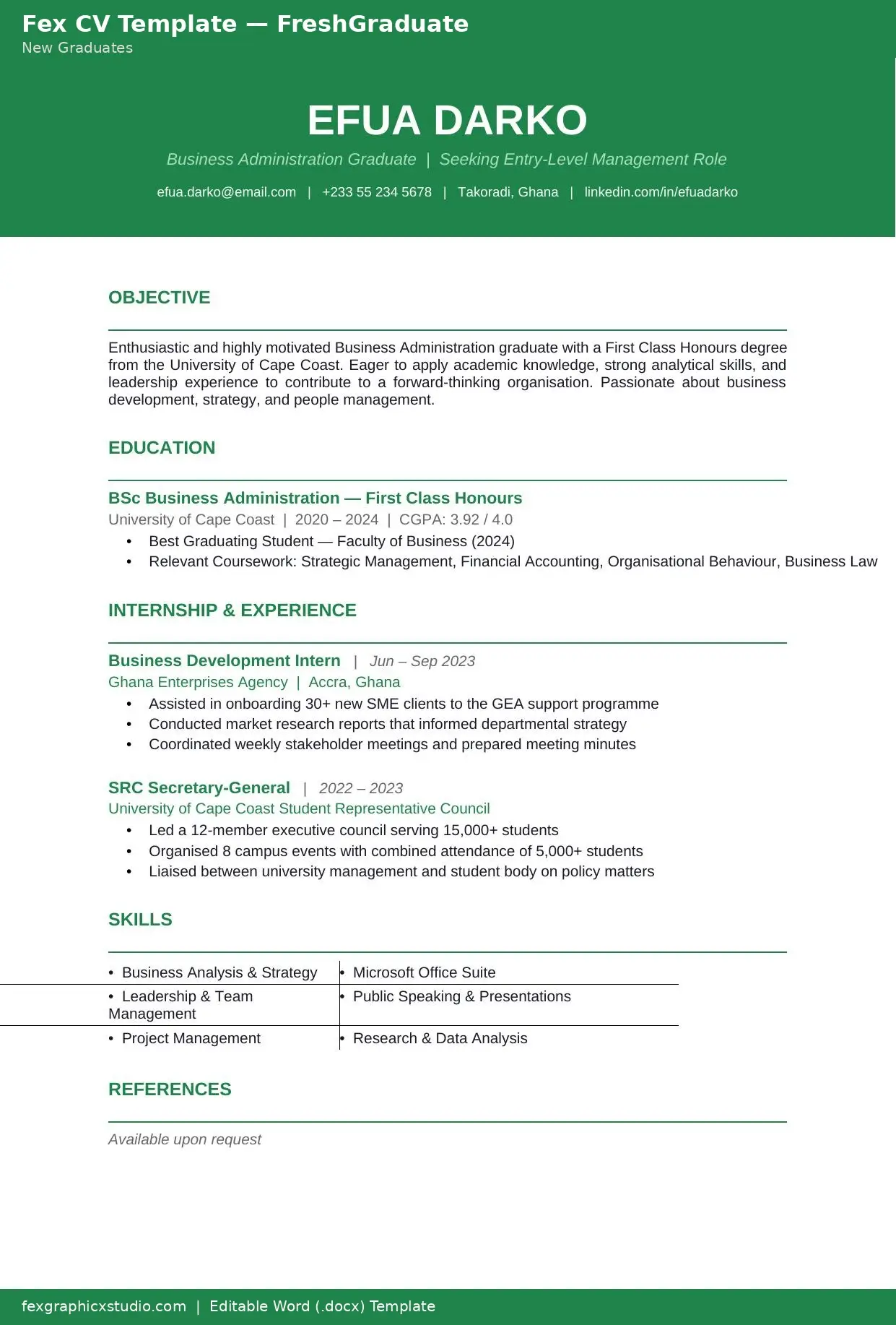 Preview FreshGraduate